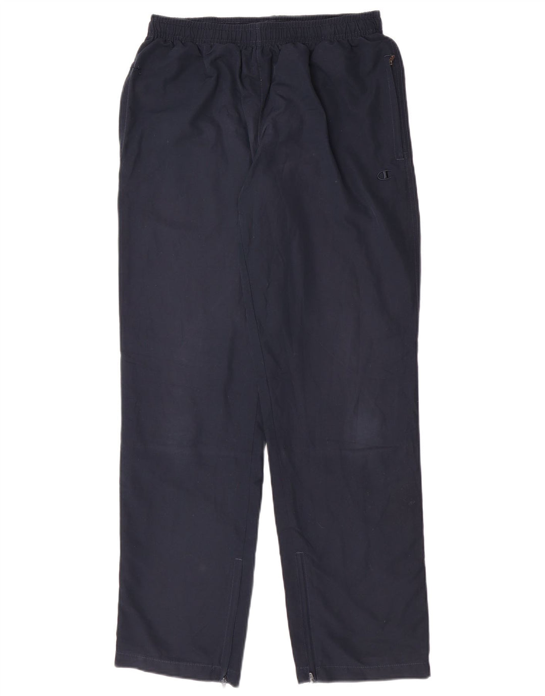 Champion Womens Tracksuit Trousers UK 12 Medium Navy Blue Polyester
