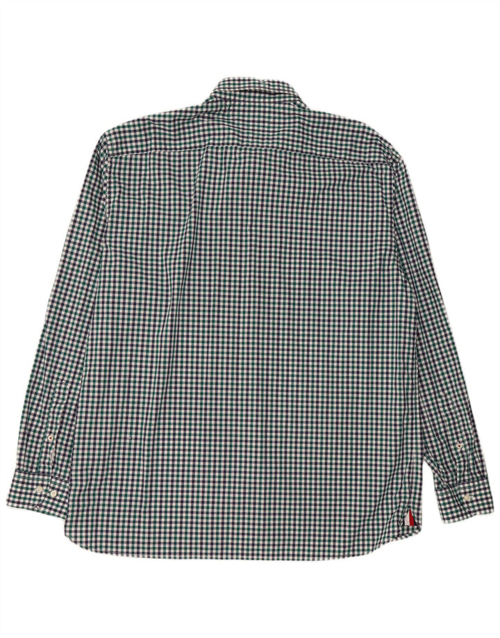Tommy Hilfiger Mens Regular Fit Shirt 2XL Multicoloured Gingham Cotton