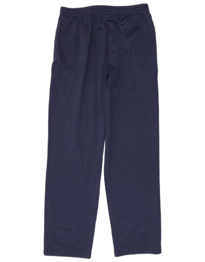 KAPPA Mens Tracksuit Trousers Medium Navy Blue Polyester