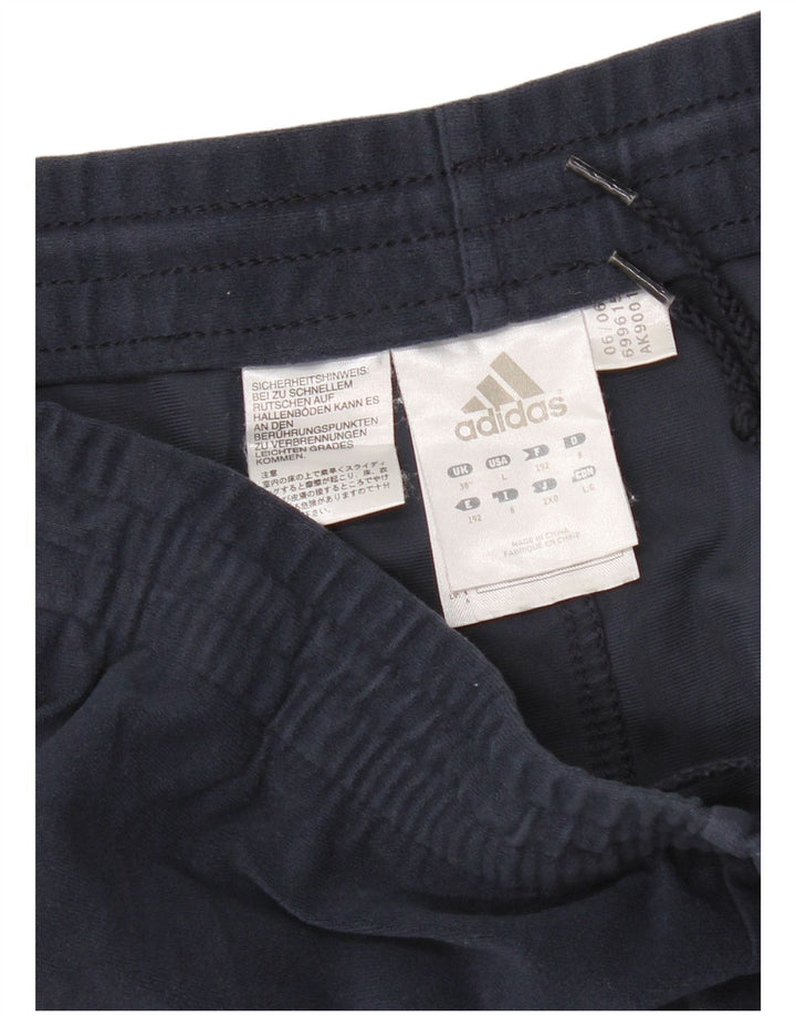 Adidas Mens Tracksuit Trousers XL Navy Blue Polyester