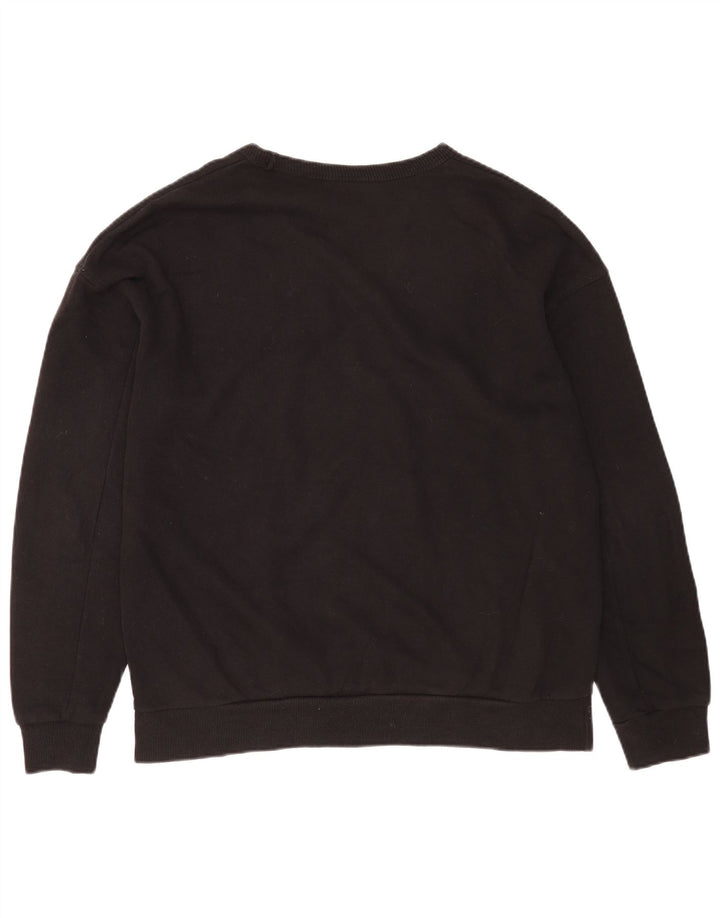 JACK & JONES Mens Sweatshirt Jumper XL Black Cotton