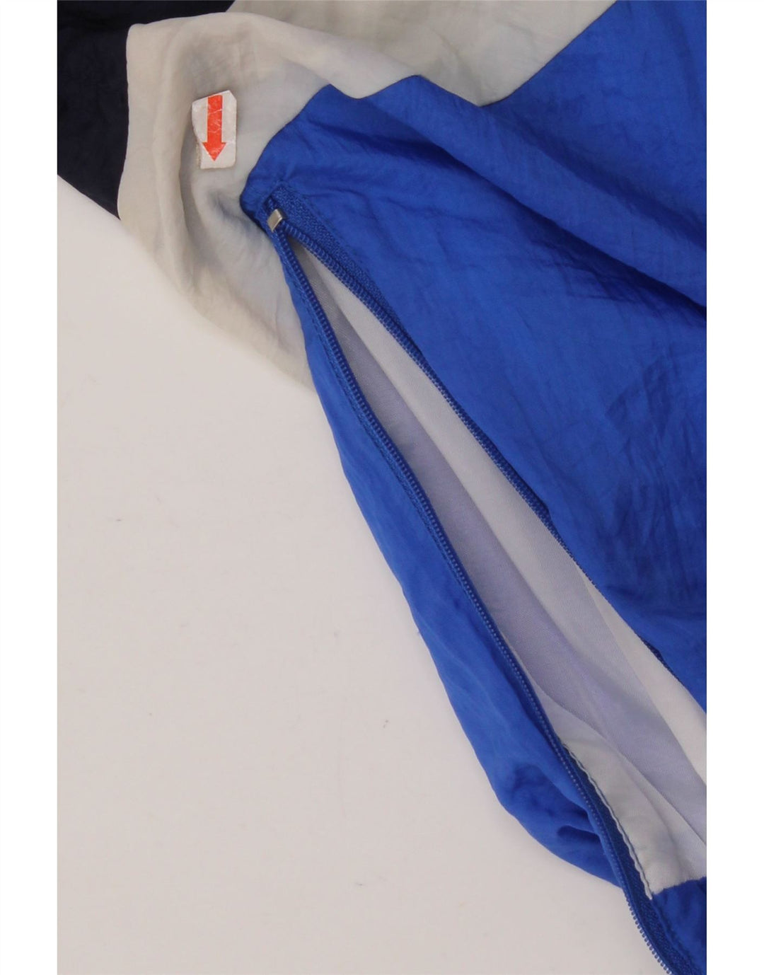 VINTAGE Mens Tracksuit Trousers Joggers Medium  Blue Colourblock