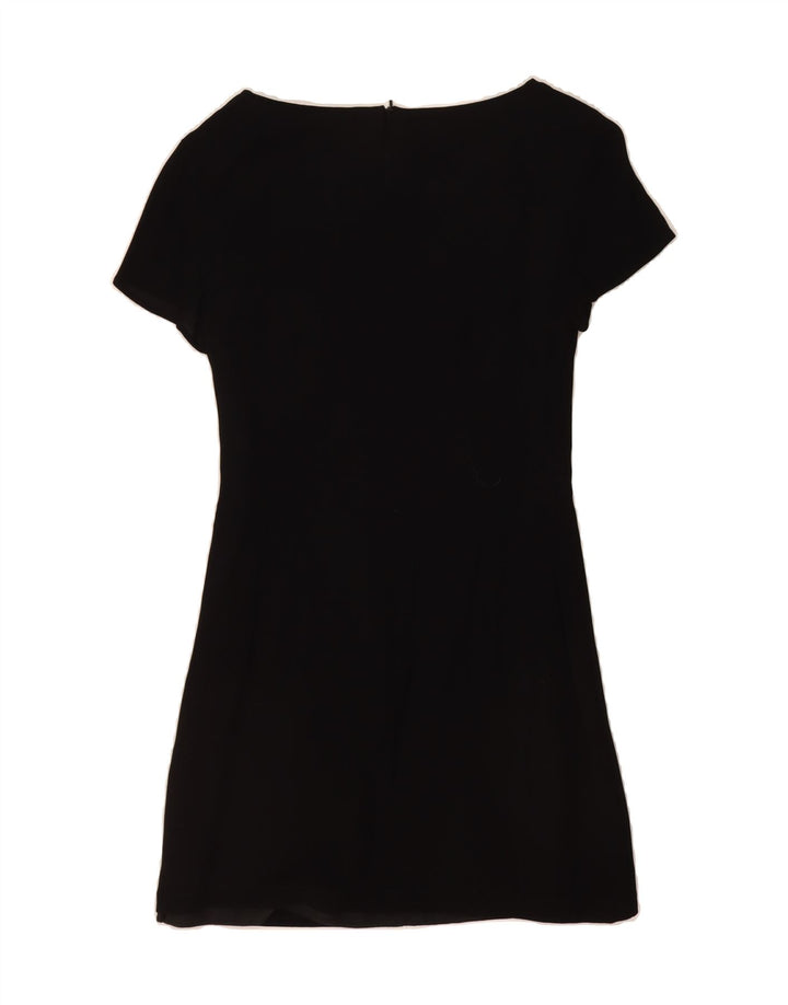 MARELLA Womens Basic Dress UK 12 Medium Black Vintage Marella and Second-Hand Marella from Messina Hembry 