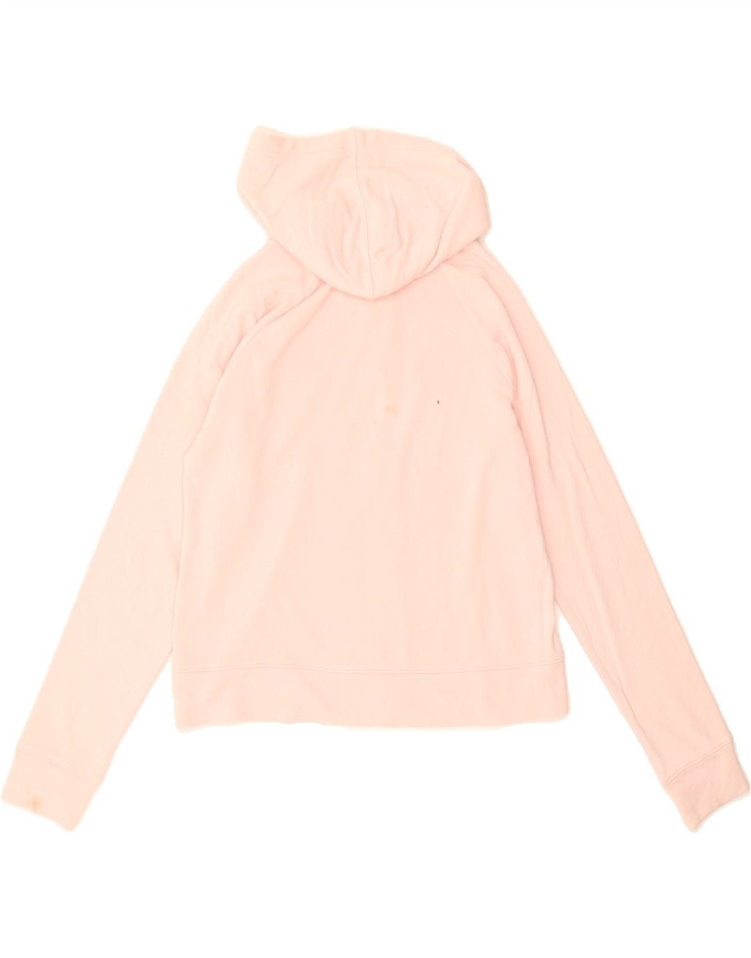 UNDER ARMOUR Womens Crop Zip Hoodie Sweater UK 14 Medium Pink Vintage Under Armour and Second-Hand Under Armour from Messina Hembry 