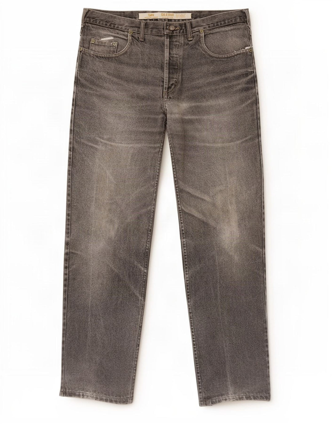 Lee Mens Loose Jeans W36 L32 Grey Cotton