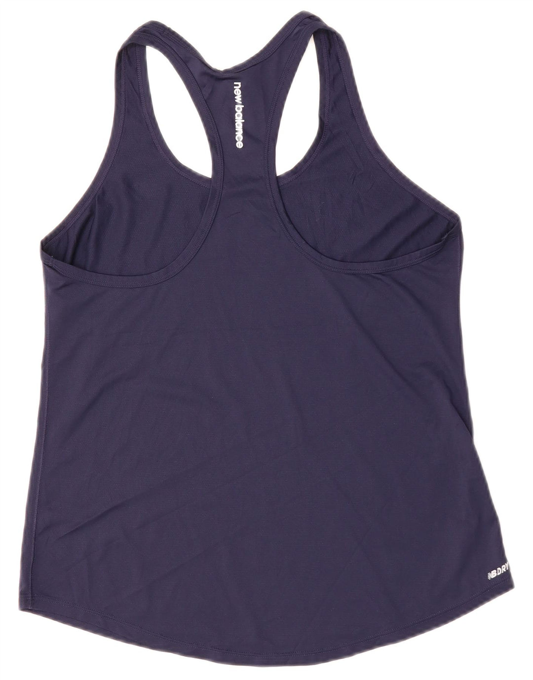 New Balance Womens Vest Top UK 12 Medium Navy Blue