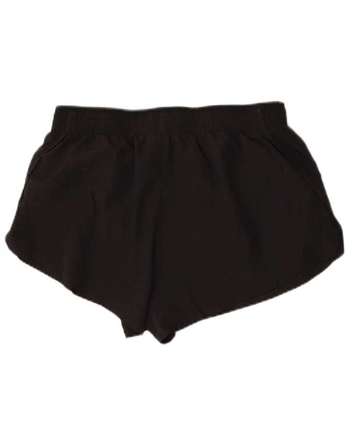 Nike Womens Dri Fit Sport Shorts UK 16 Large Black Polyester