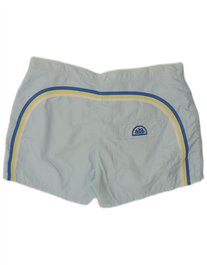 Sundek Mens Swimming Shorts XL  Blue Nylon