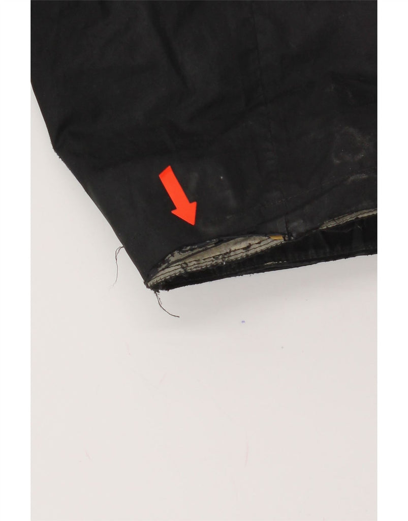 THE NORTH FACE Mens Hooded Rain Jacket UK 42 XL Black Polyester Vintage The North Face and Second-Hand The North Face from Messina Hembry 