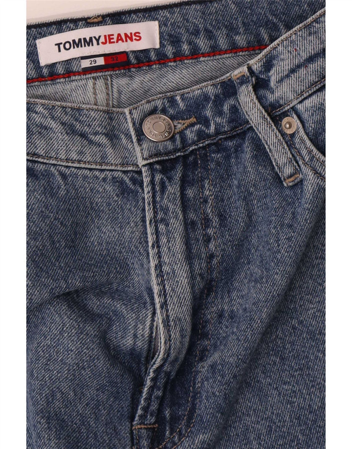 Tommy Hilfiger Womens Straight Jeans W29 L30 Blue Cotton