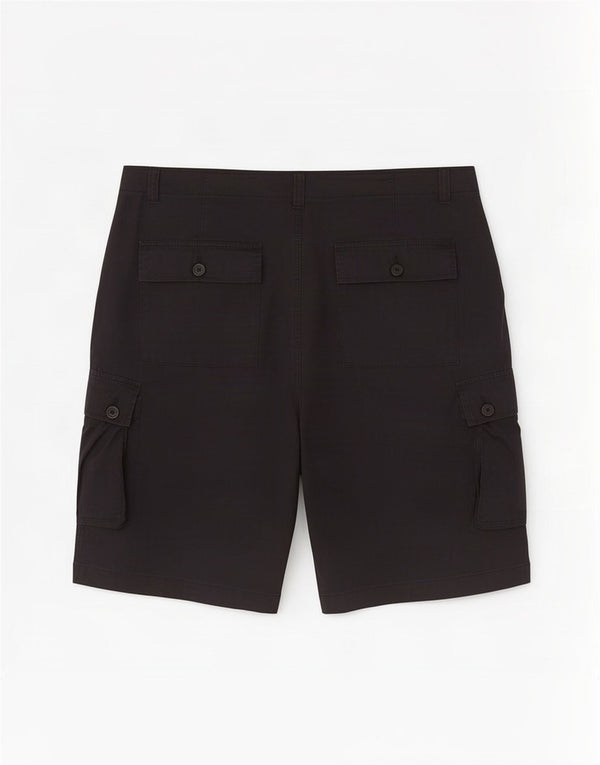 Marks & Spencer Mens Cargo Shorts W42 2XL Navy Blue Cotton
