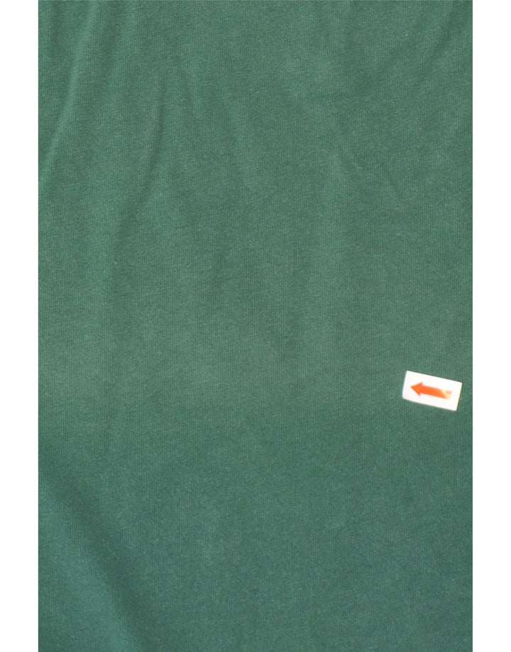 THE NORTH FACE Mens Graphic T-Shirt Top Medium Green Cotton