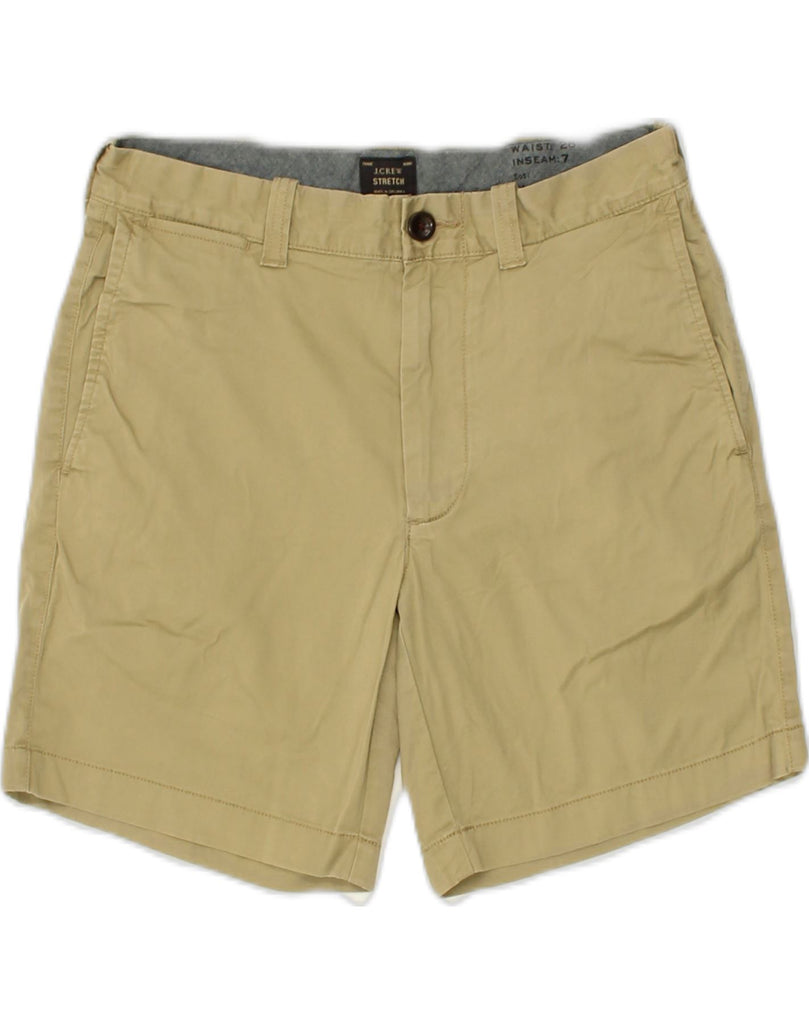 J. CREW Womens Chino Shorts W28 Medium  Khaki Cotton | Vintage J. Crew | Thrift | Second-Hand J. Crew | Used Clothing | Messina Hembry 