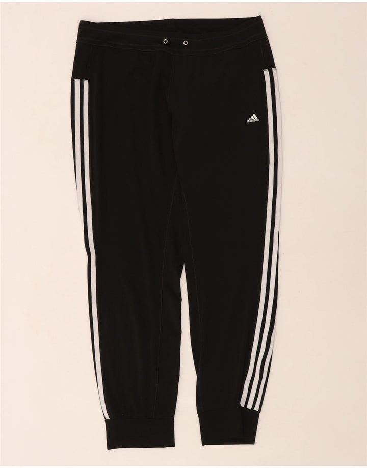 Adidas Womens Climacool Tracksuit Trousers Joggers UK 12/14 Medium  Black