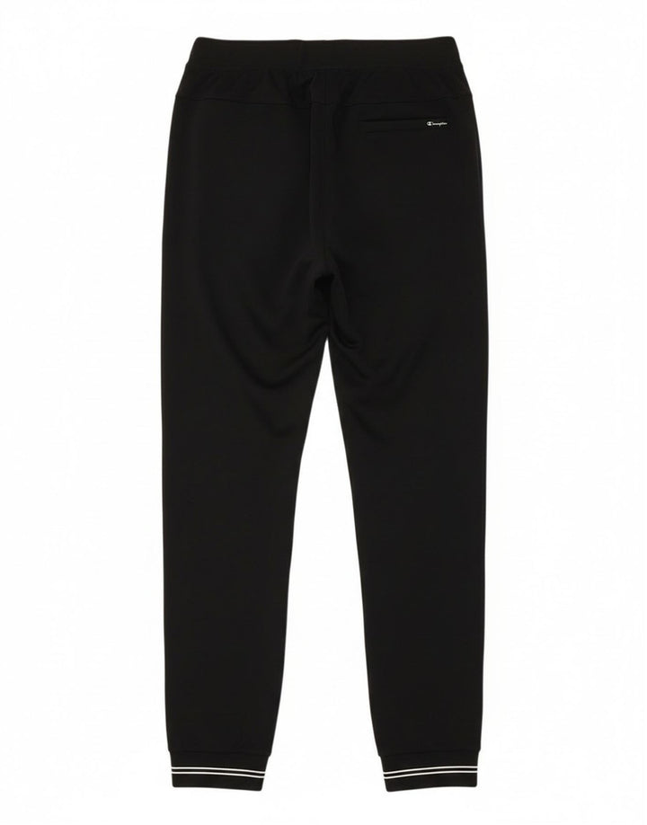 Champion Womens Tracksuit Trousers Joggers UK 10 Small  Black Polyester
