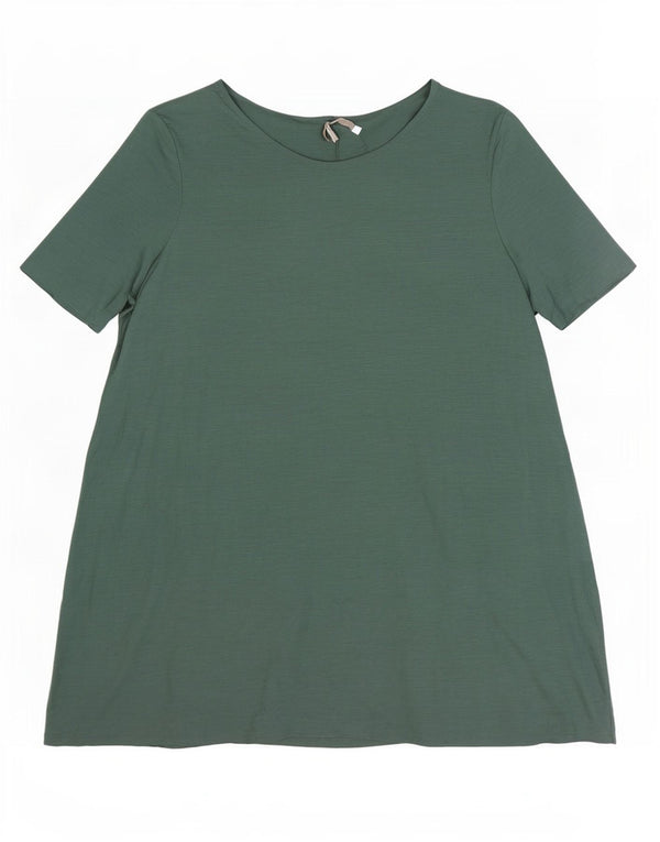 Cos Womens Tent Dress UK 16 Large Green Lyocell