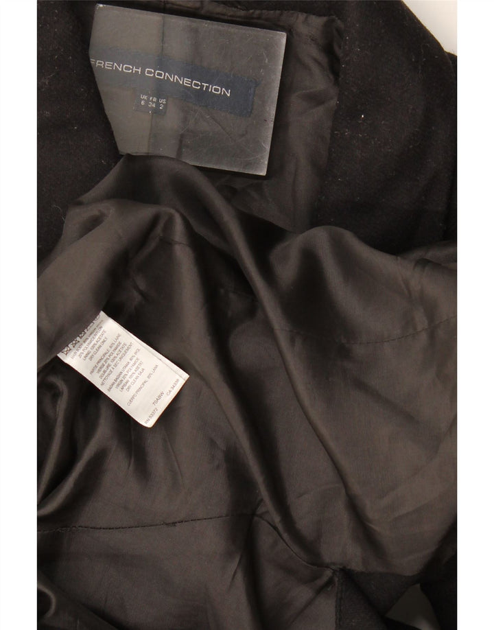 French Connection Womens Oversized Longline Blazer Jacket UK 6 XS Black