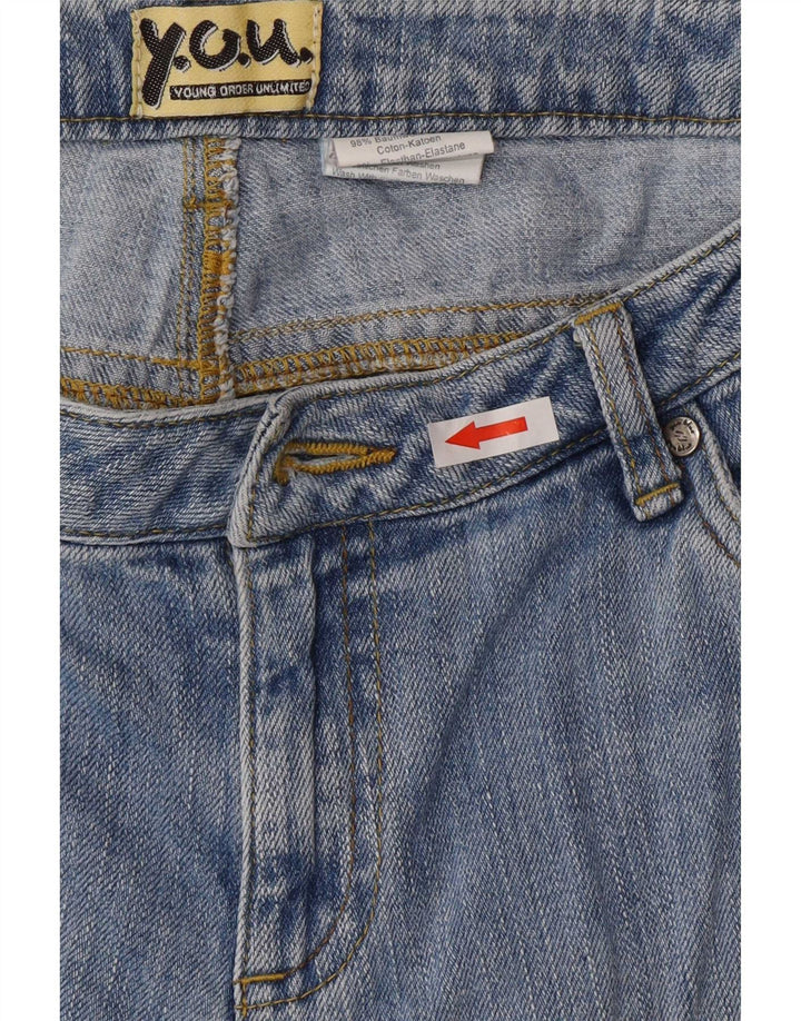 Vintage Womens Bootcut Jeans W32 L28 Blue Cotton