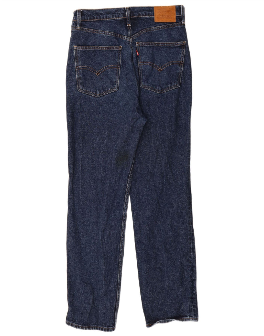 Levi's Womens High Rise Slim Straight Jeans W28 L29 Blue Cotton