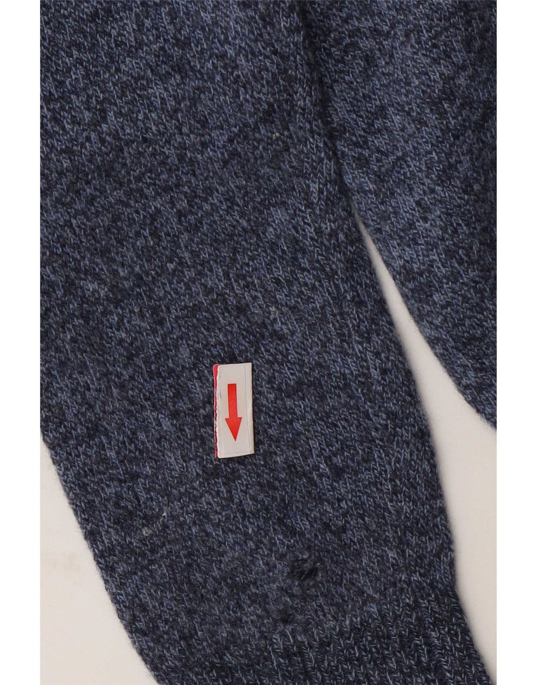 Jack Wills Mens Crew Neck Jumper Sweater Large Blue Flecked Wool
