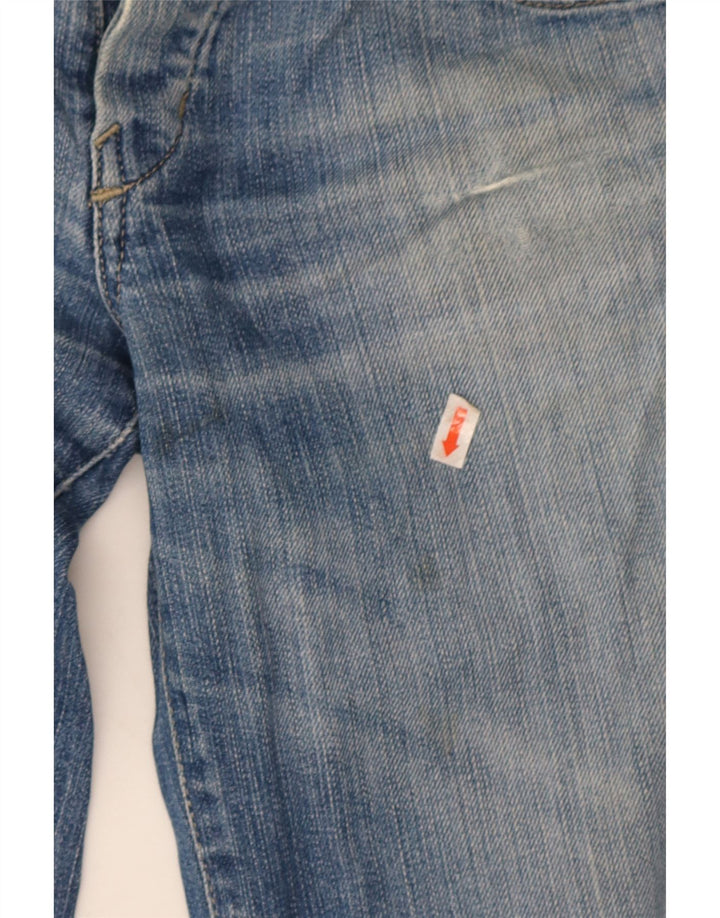 Diesel Womens Vixy Straight Jeans W31 L32 Blue Cotton
