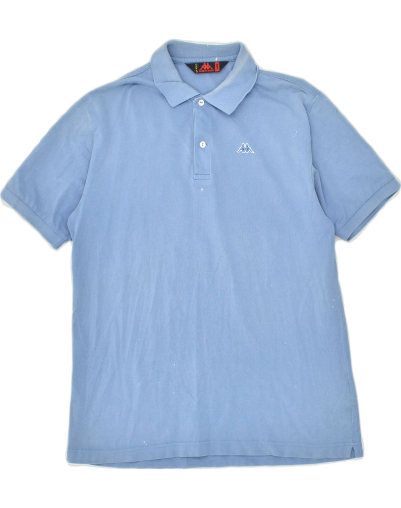 KAPPA Mens Polo Shirt Large Blue Cotton | Vintage Kappa | Thrift | Second-Hand Kappa | Used Clothing | Messina Hembry 