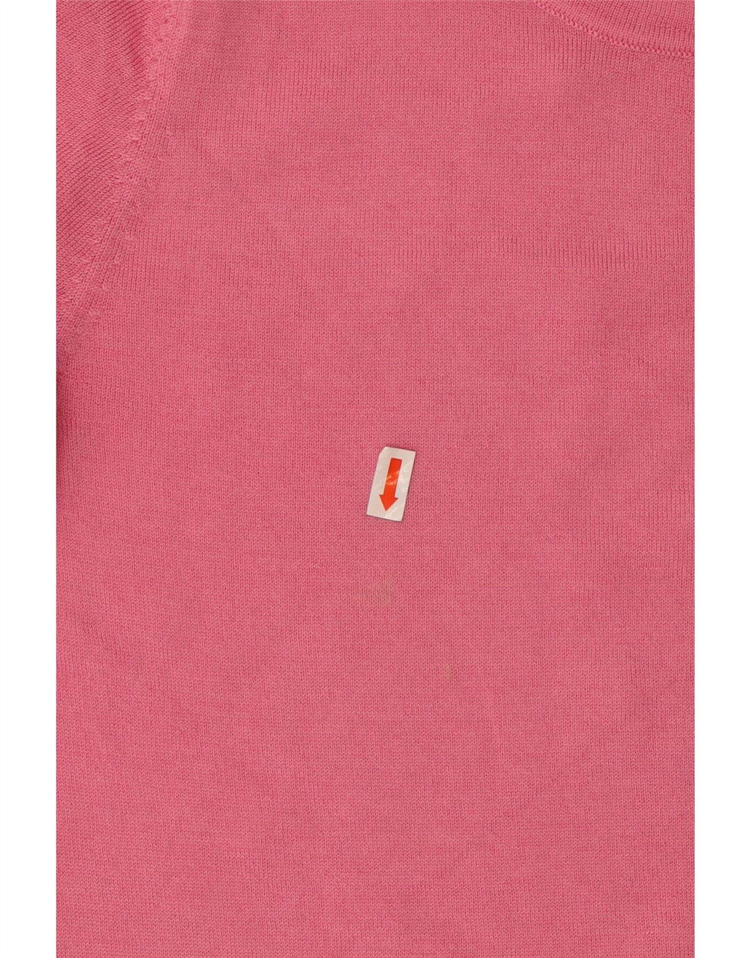 HOBBS Womens Crew Neck Jumper Sweater UK 12 Medium Pink Wool