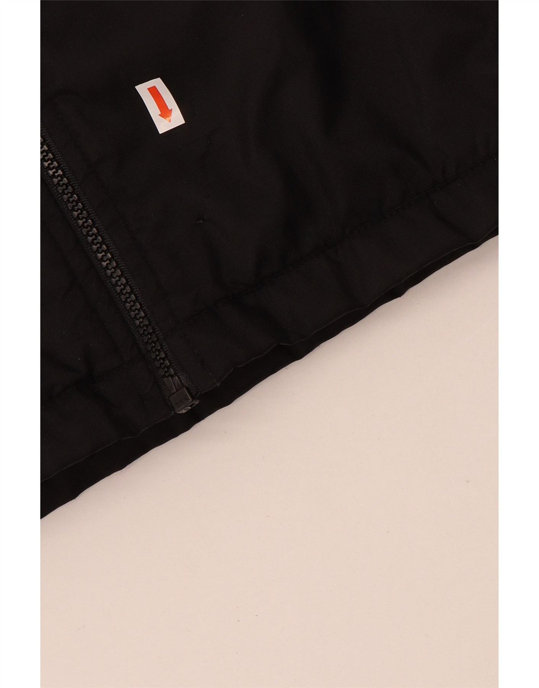 Nike Boys Graphic Windbreaker Jacket 12-13 Years Large Black Nylon