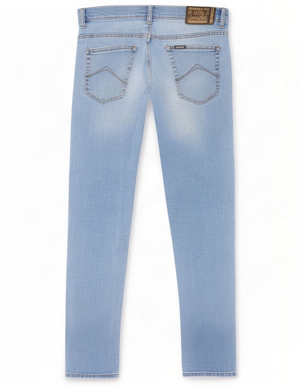 Carrera Mens 700 Slim Jeans W34 L32 Blue Cotton