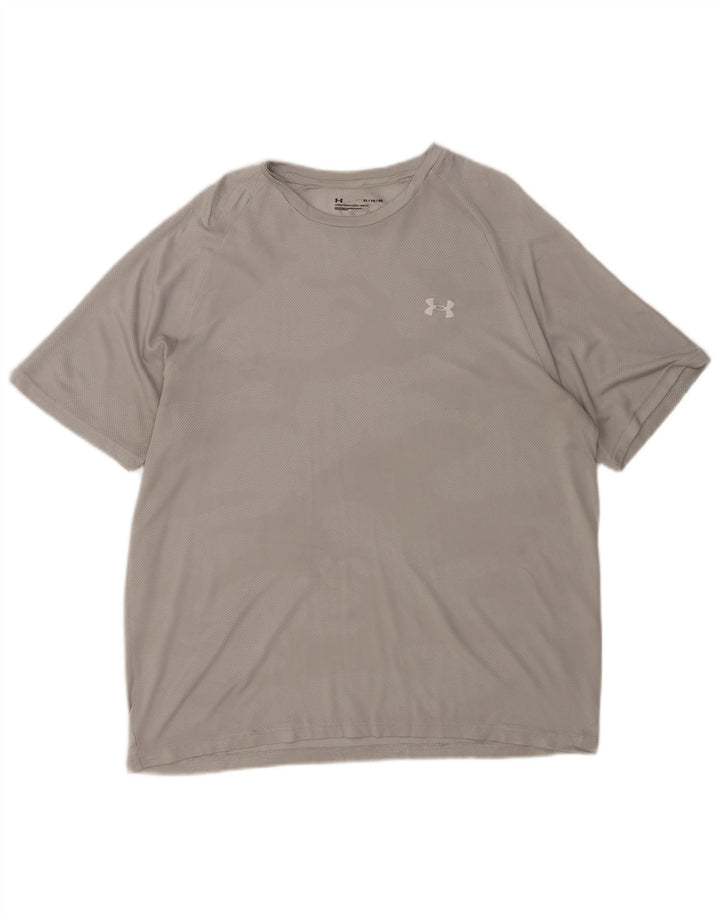 Under Armour Mens XL Grey Camouflage Polyester