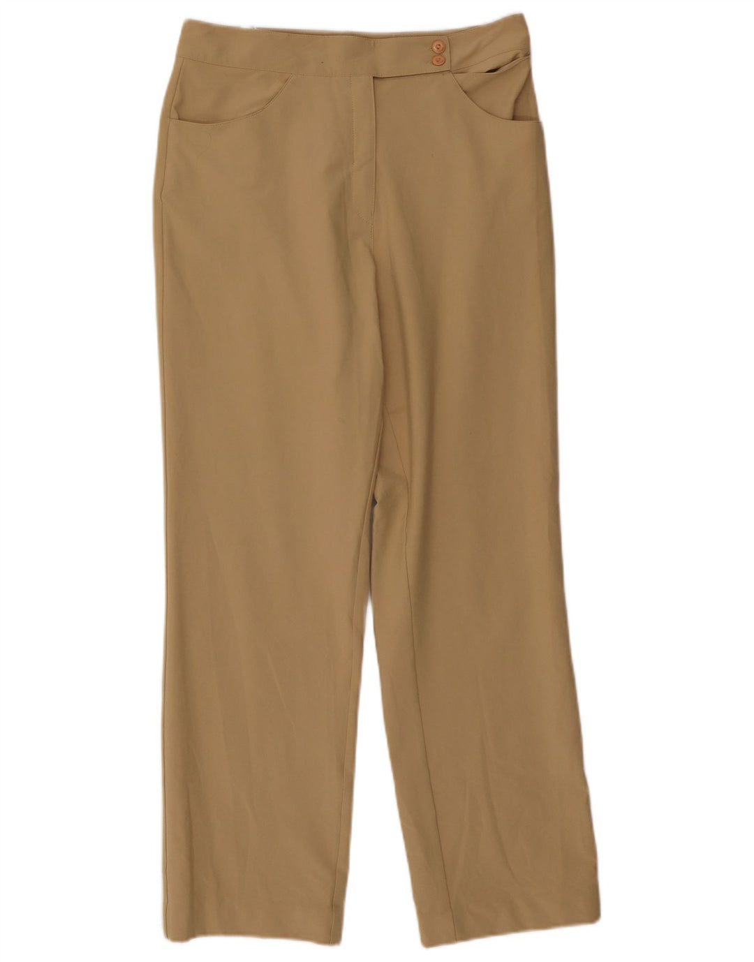 Rohan Womens Straight Casual Trousers UK 14 Medium W30 L29 Beige Polyester