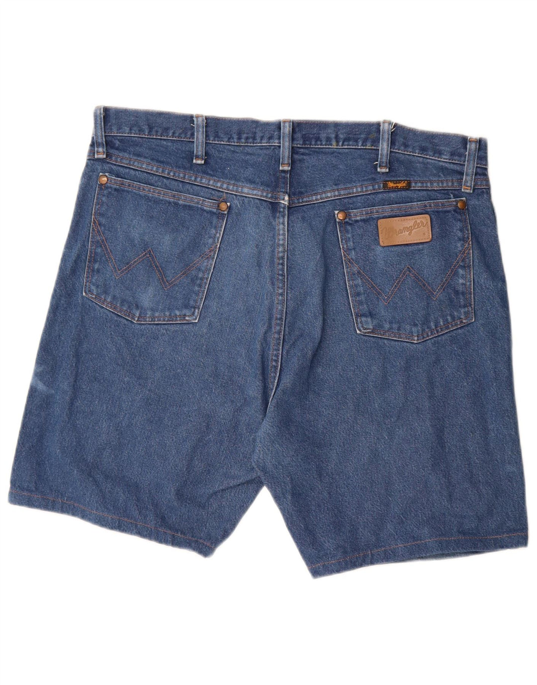 WRANGLER Mens Denim Shorts W38 XL Blue Cotton