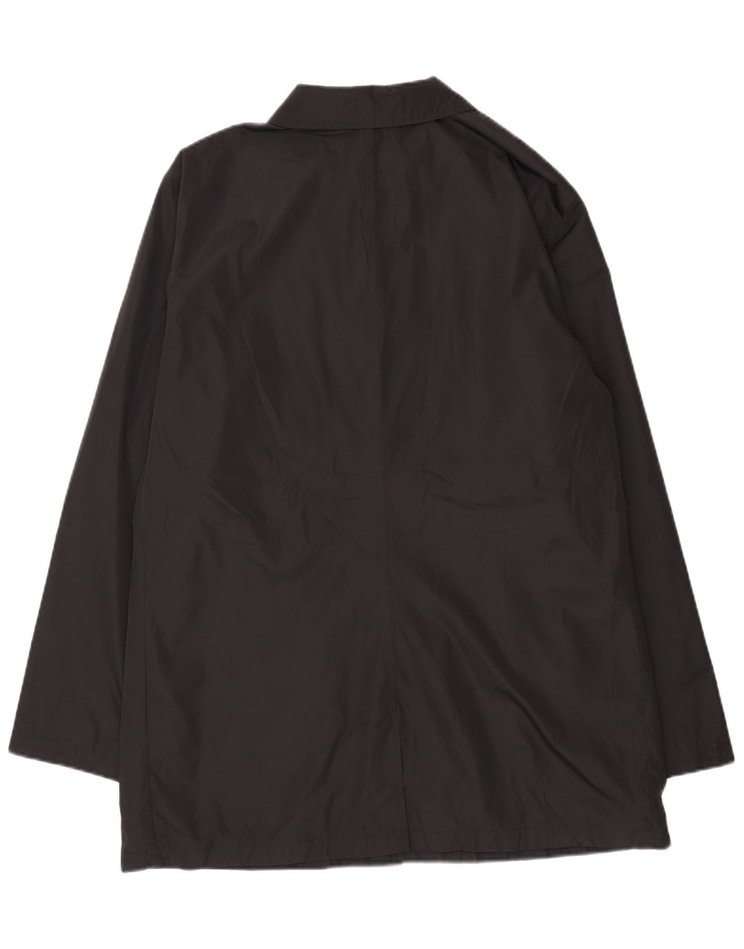 Marks & Spencer Mens Rain Jacket UK 42 XL Black Polyester