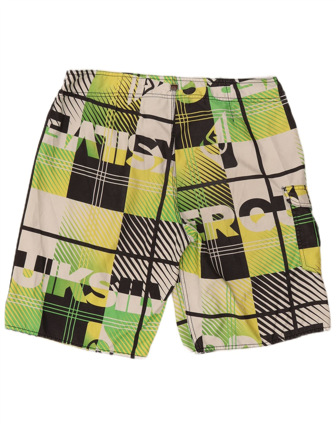 O'Neill Mens Graphic Swimming Shorts XL  Green Check