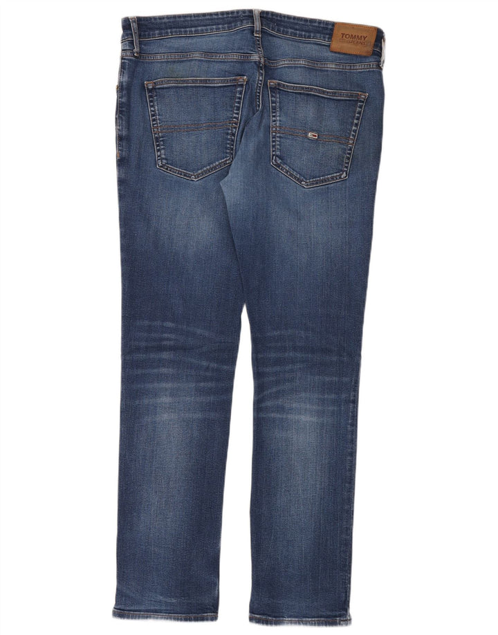 Tommy Hilfiger Mens Slim Jeans W36 L32 Blue