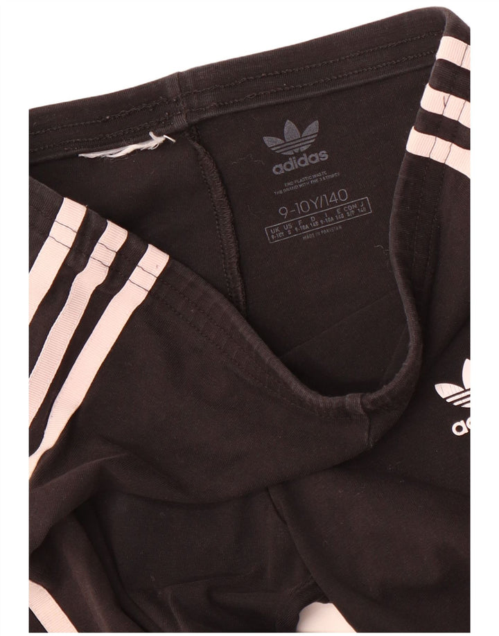 Adidas Girls Leggings 9-10 Years  Black