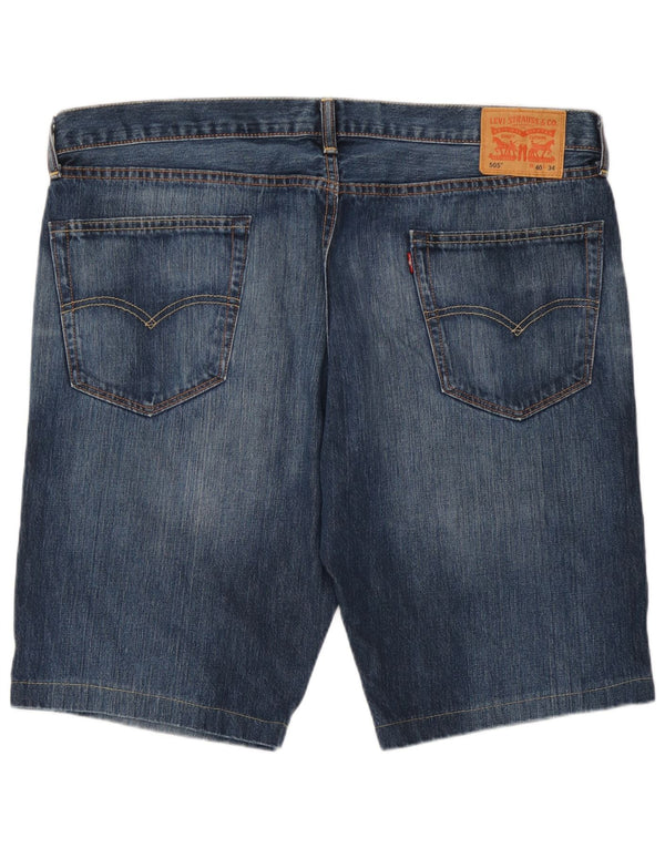 Levi's Mens 505 Denim Shorts W40 XL Navy Blue
