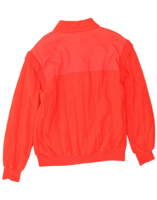 Conte of Florence Mens Cardigan Sweater Large Red