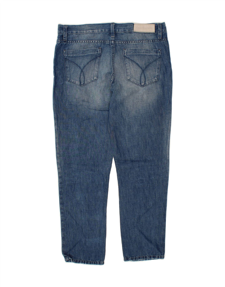 CALVIN KLEIN Womens Boyfriend Slim Jeans W28 L27 Blue Vintage Calvin Klein and Second-Hand Calvin Klein from Messina Hembry 