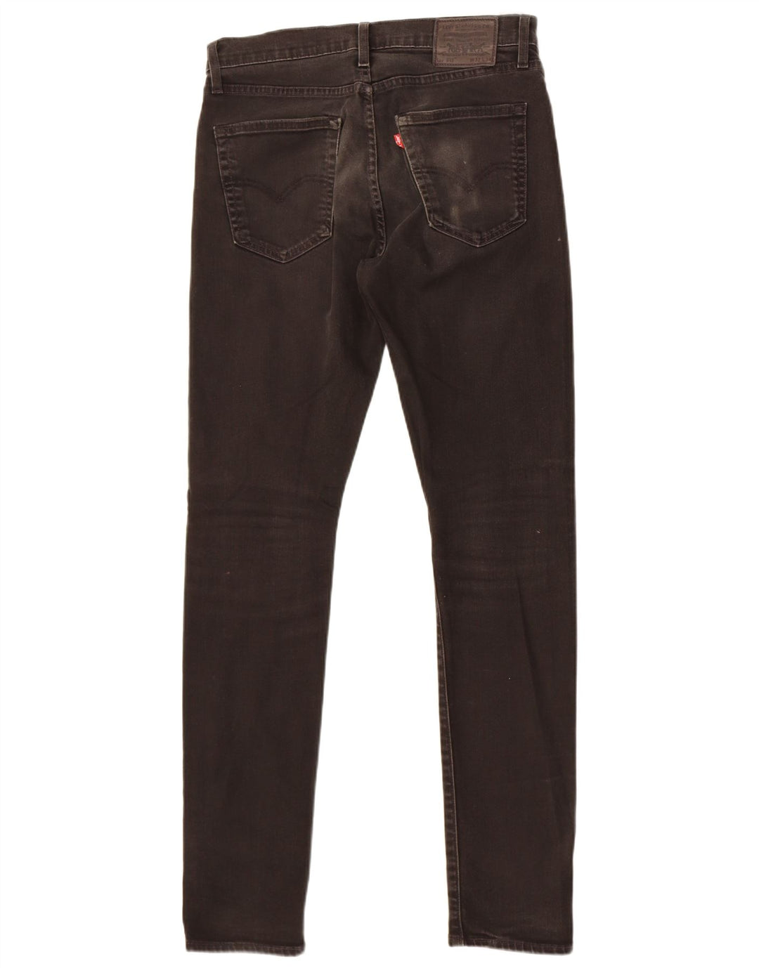 Levi's Mens 511 Slim Tapered Jeans W32 L34 Black Cotton