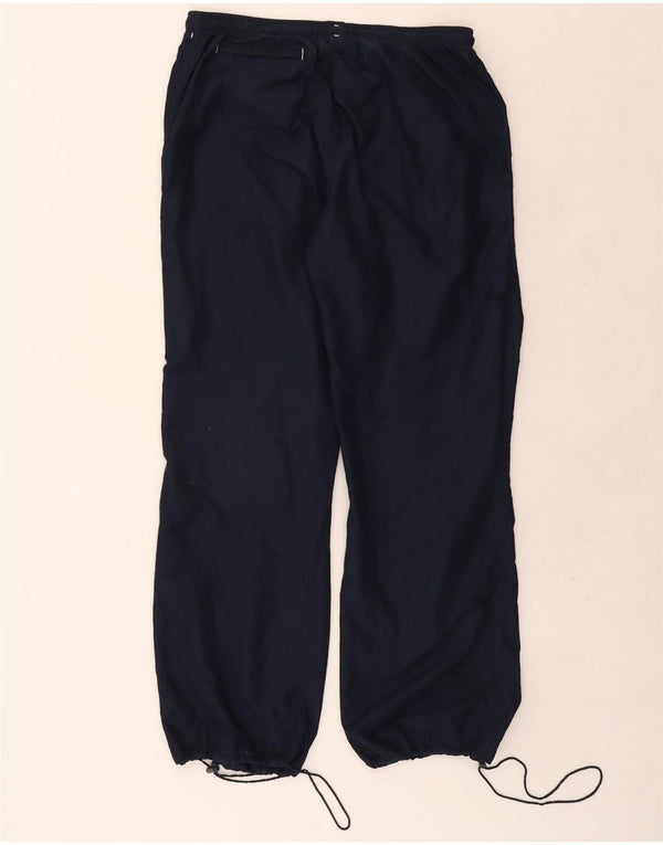 Reebok Boys Tracksuit Trousers Joggers 13-14 Years Navy Blue Polyester