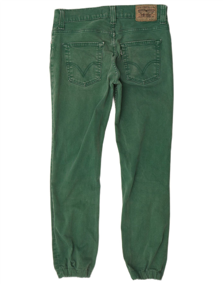LEVI'S Mens 511 Joggers Slim Jeans W32 L29  Green Cotton