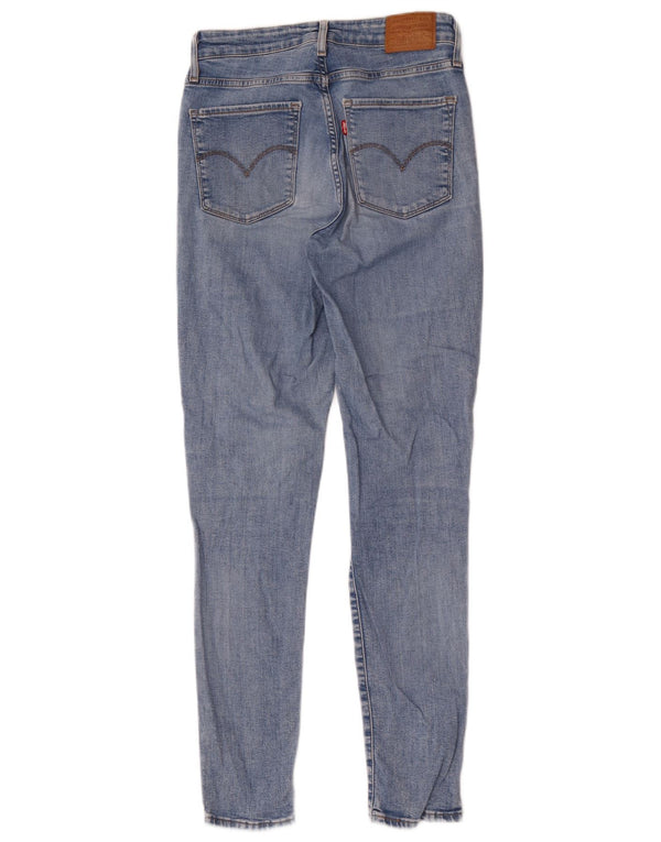 Levi's Womens 721 High Rise Skinny Jeans W27 L30 Blue Cotton