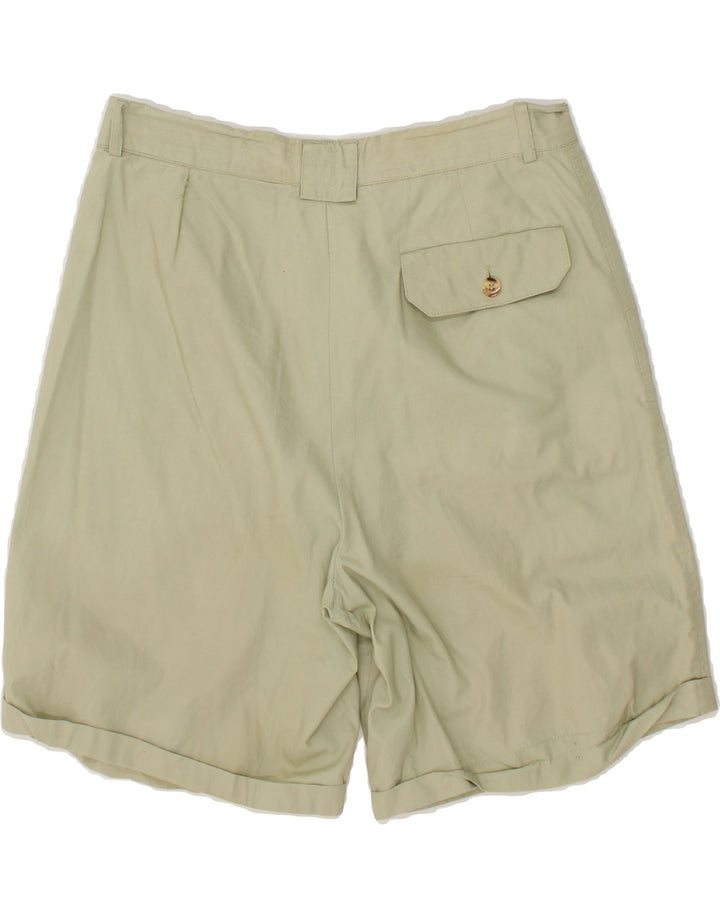 WEAR OVER Mens Chino Shorts W30 Medium Green Vintage Wear Over and Second-Hand Wear Over from Messina Hembry 