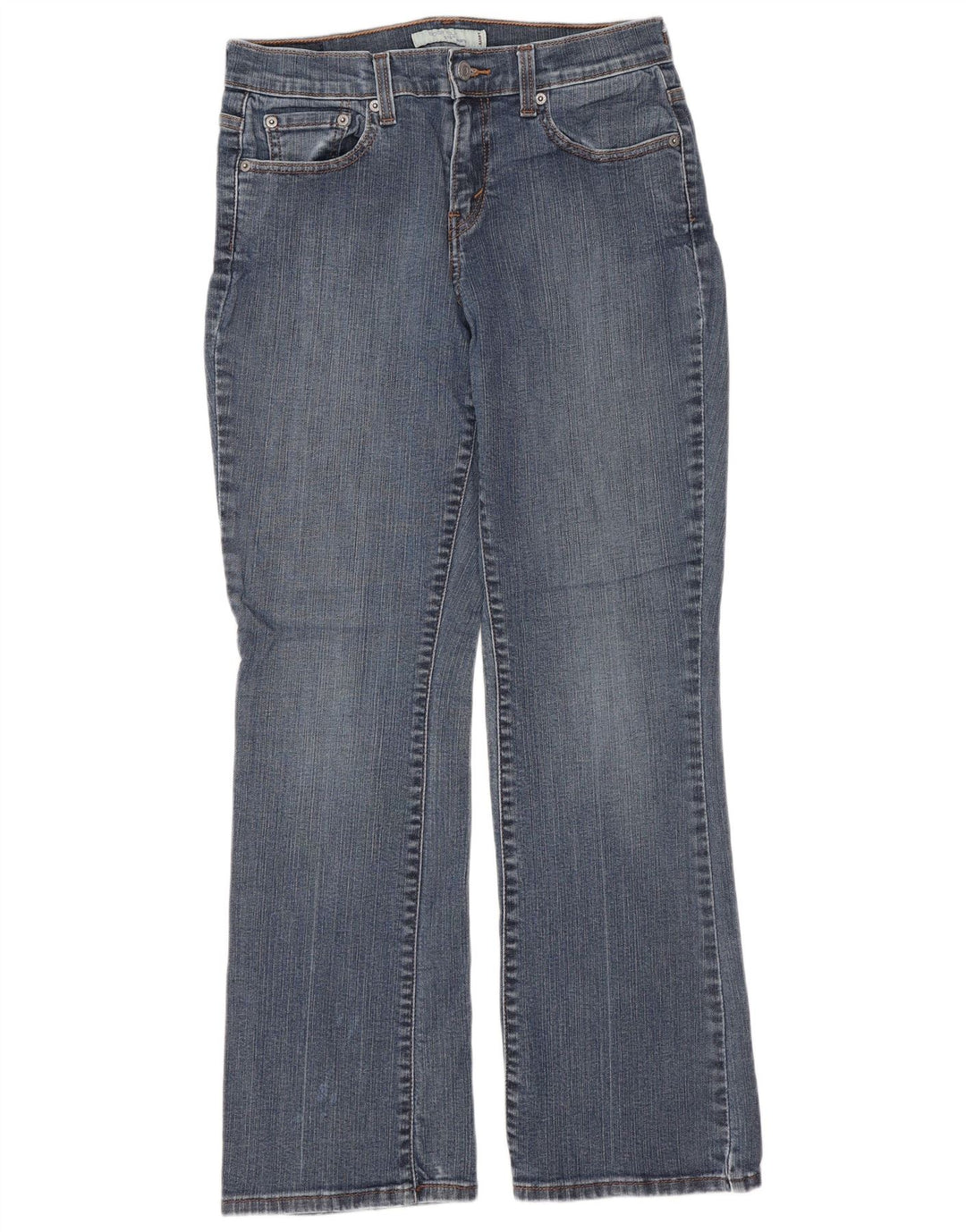LEVI'S Womens 515 Bootcut Jeans US 6 Medium W28 L29 Blue Cotton