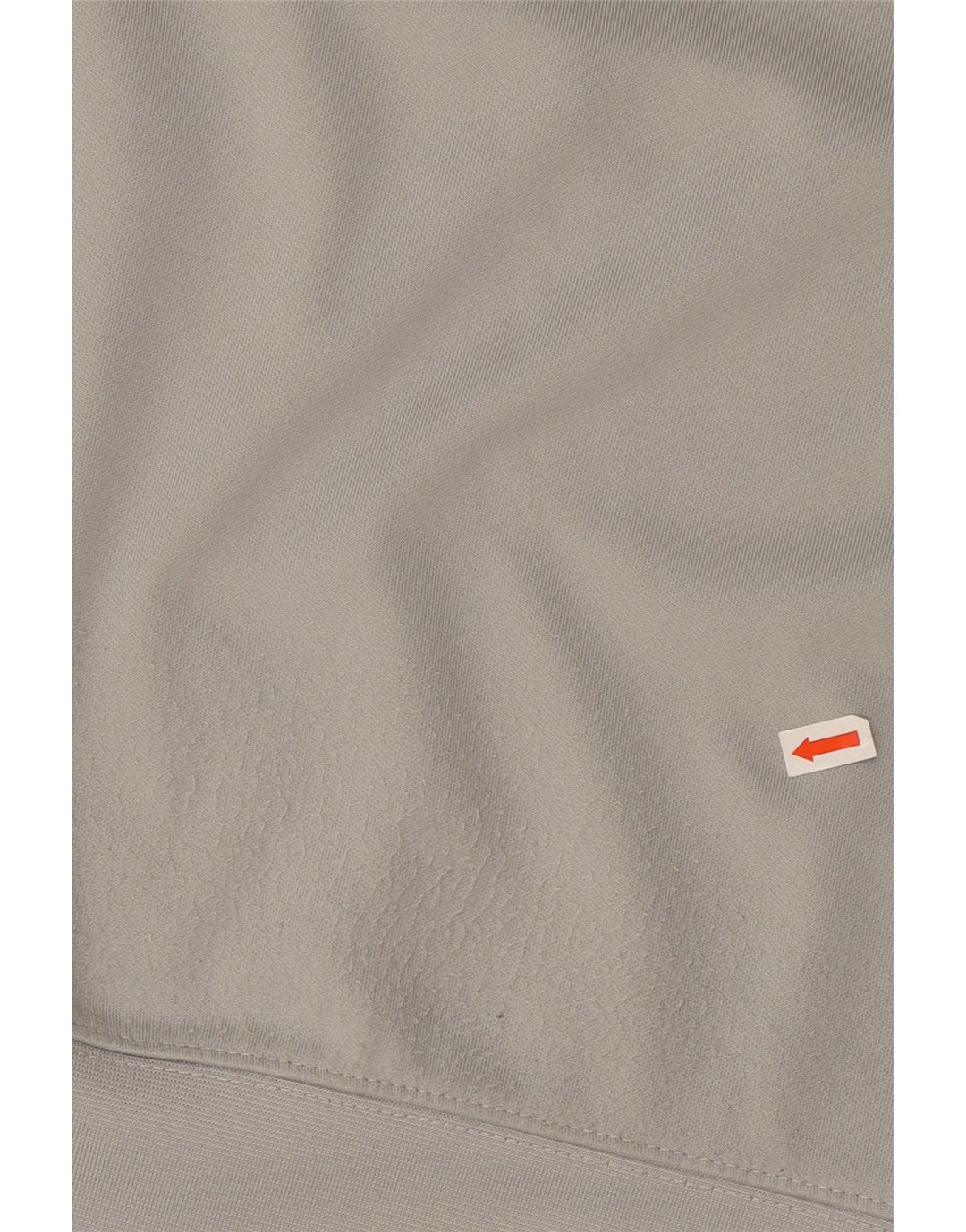 NIKE Mens Graphic Zip Neck Sweatshirt Jumper Large Grey Colourblock