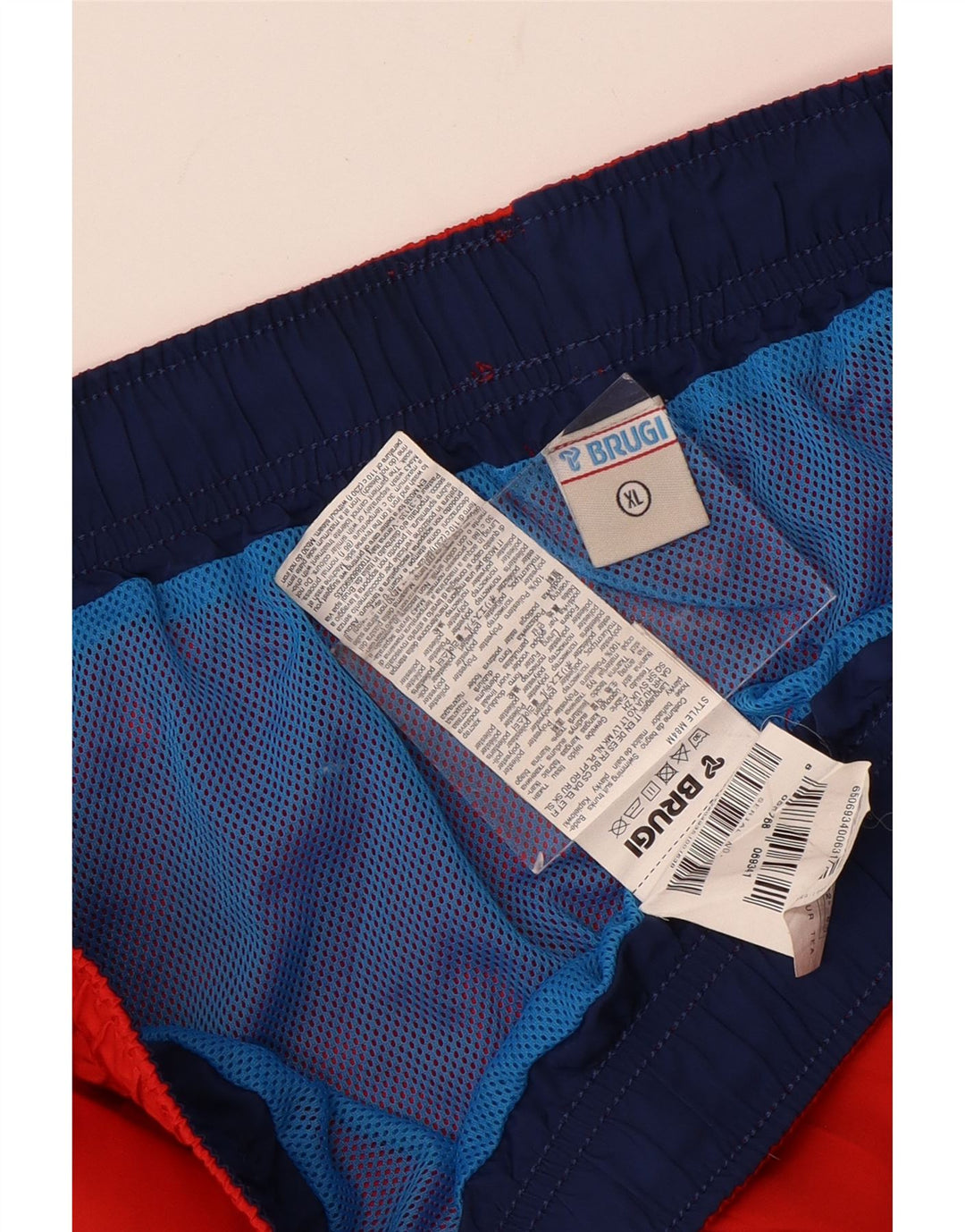 BRUGI Womens Swimming Shorts UK 18 XL  Red Polyester
