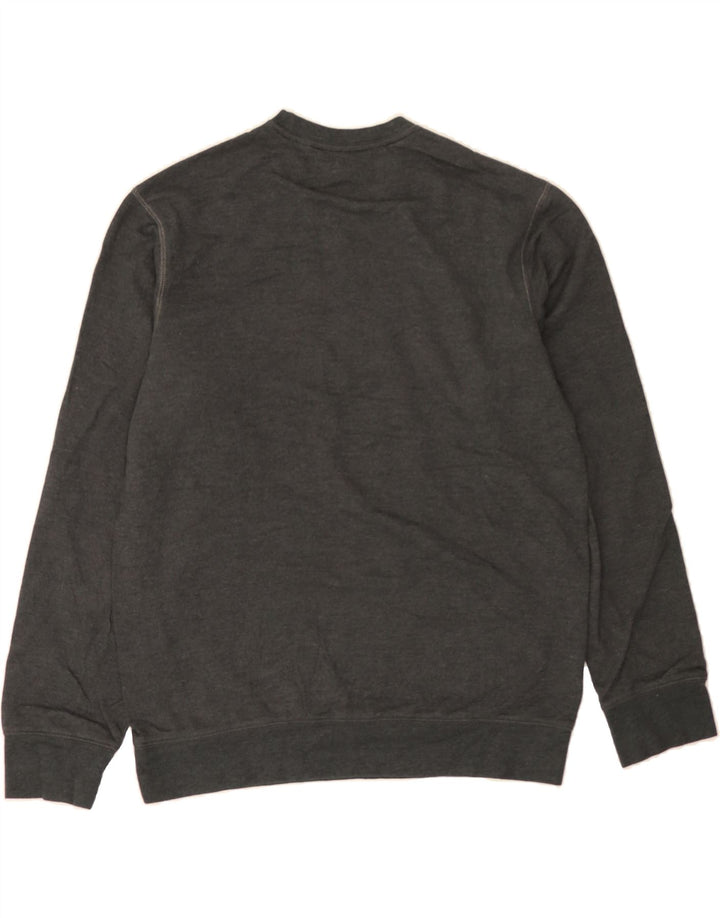 EDDIE BAUER Mens Sweatshirt Jumper Small Grey Cotton Vintage Eddie Bauer and Second-Hand Eddie Bauer from Messina Hembry 