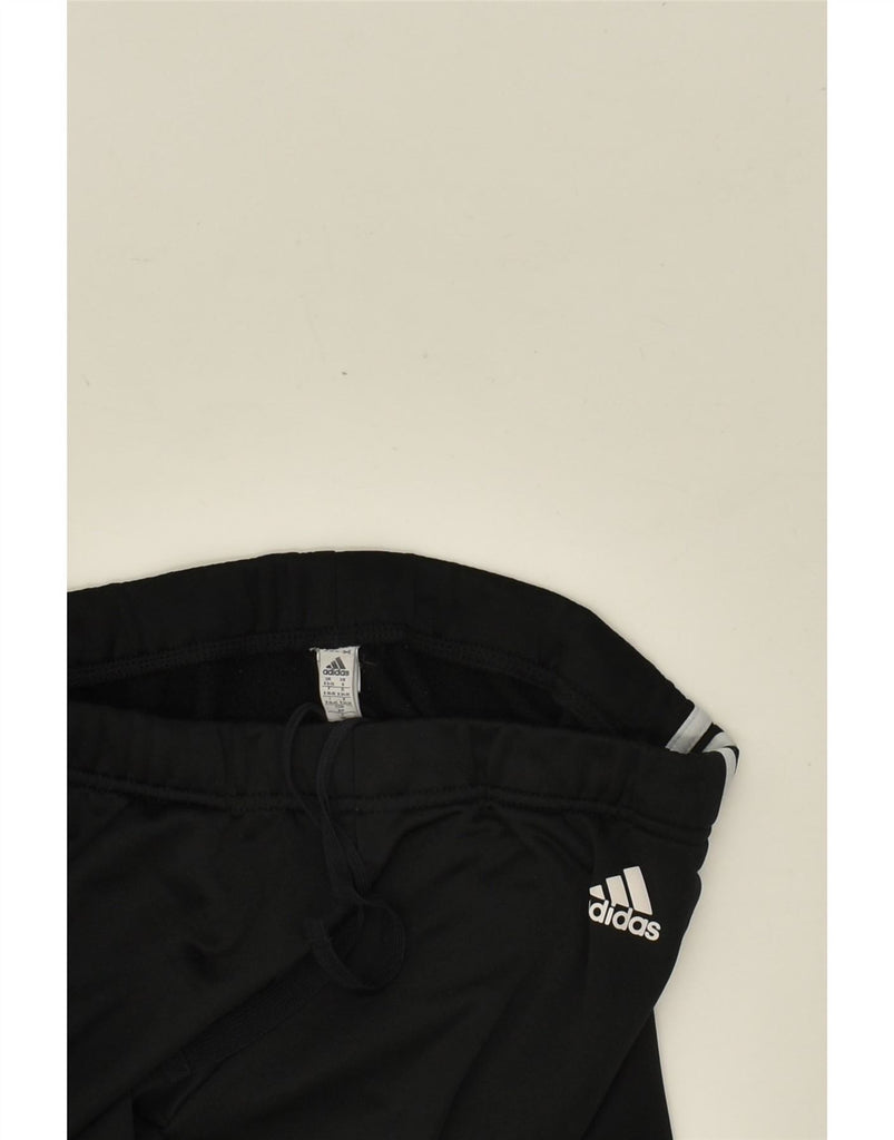 ADIDAS Womens Tracksuit Trousers Joggers UK 8/10 Small Black Polyester Vintage Adidas and Second-Hand Adidas from Messina Hembry 