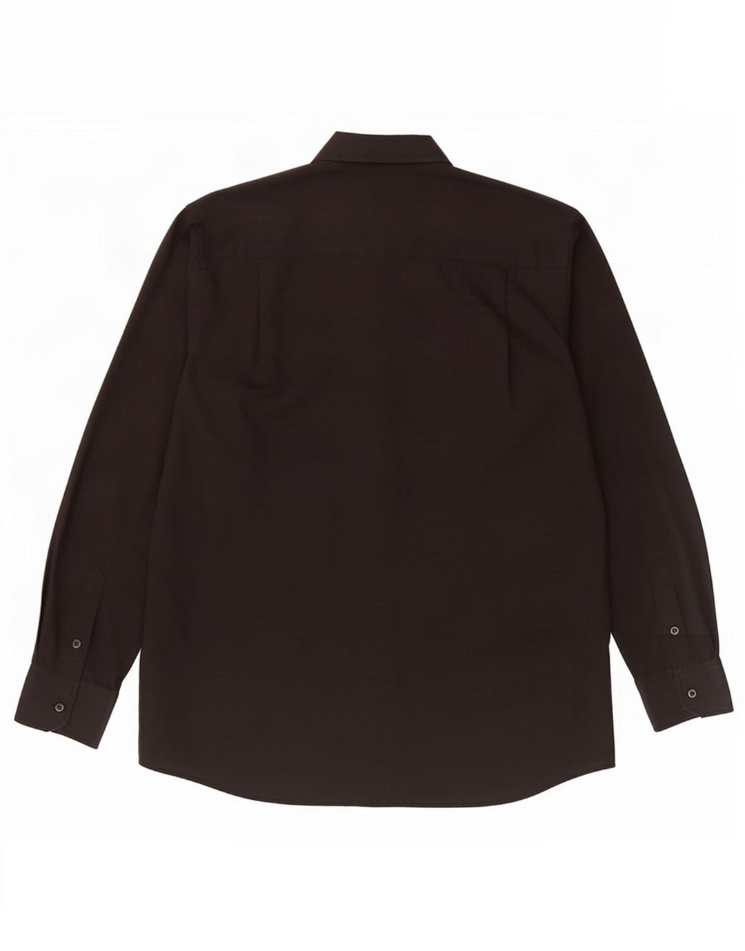 Pierre Cardin Mens Regular Fit Shirt XL Black Polyester